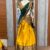 Bottle Green With Mustered Yellow