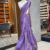 Lavender with navy blue