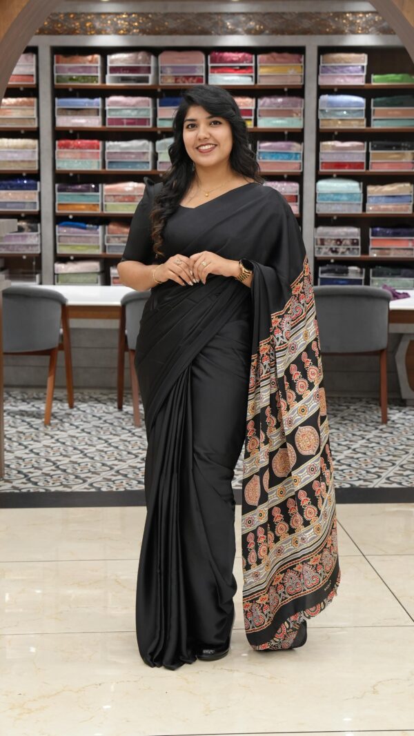 Semi Modal Silk Saree M063