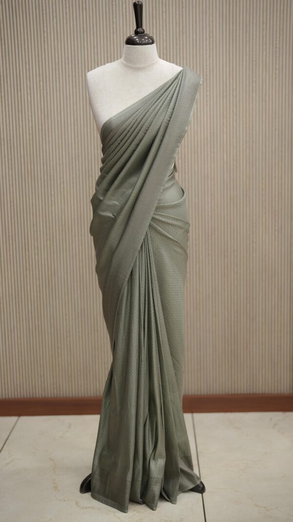Soft Silk Saree M070 - Image 6
