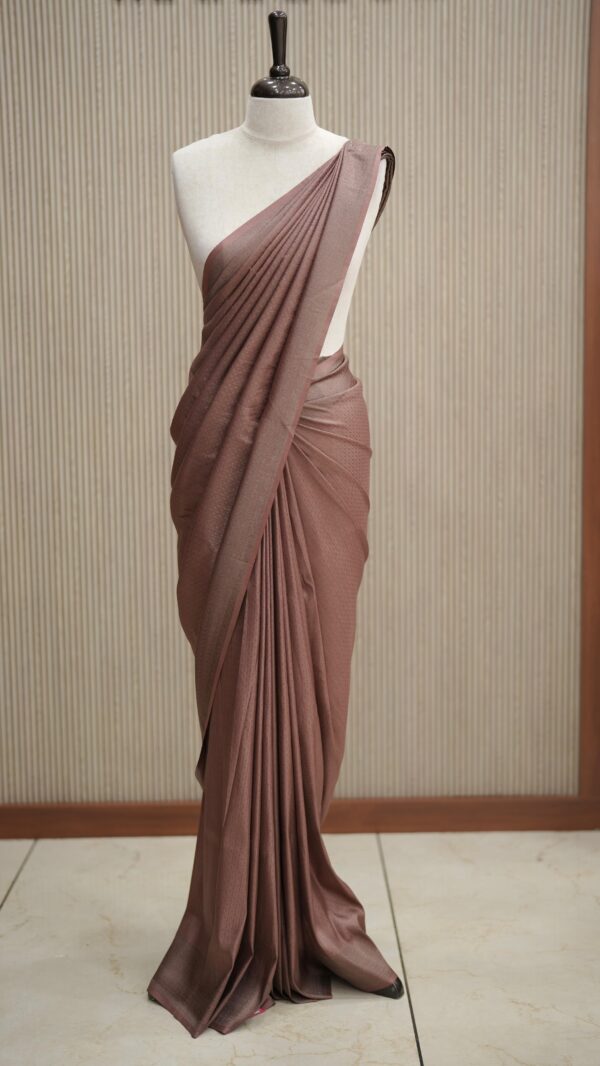 Soft Silk Saree M070 - Image 5