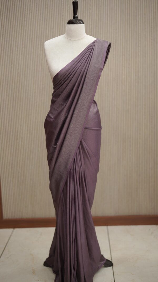 Soft Silk Saree M070 - Image 2