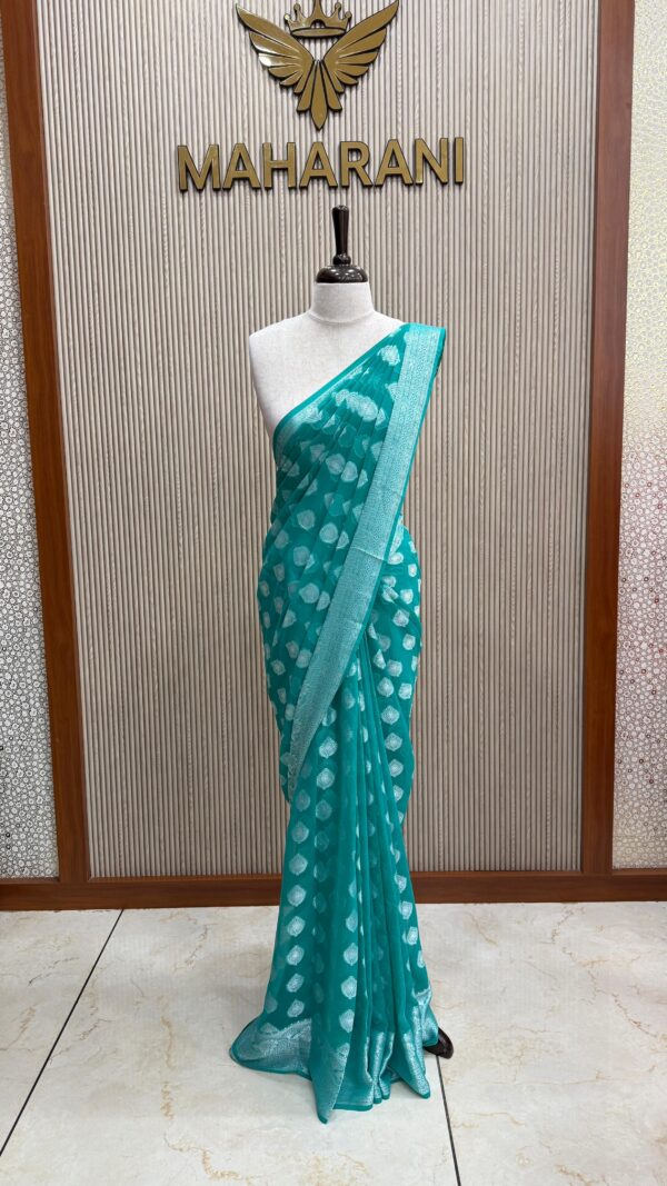 Georgette Banarasi M073 - Image 7