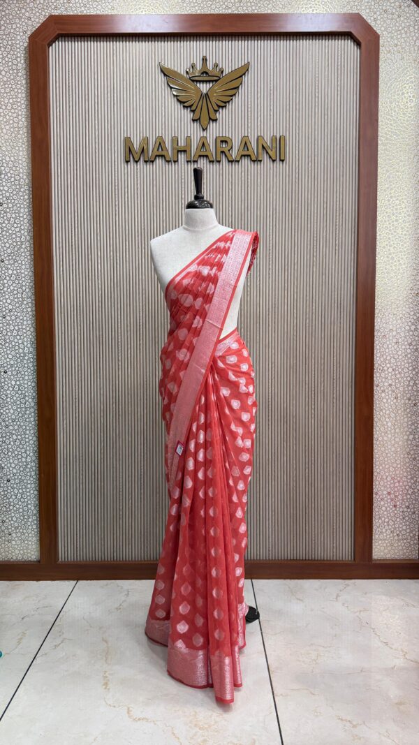 Georgette Banarasi M073 - Image 6