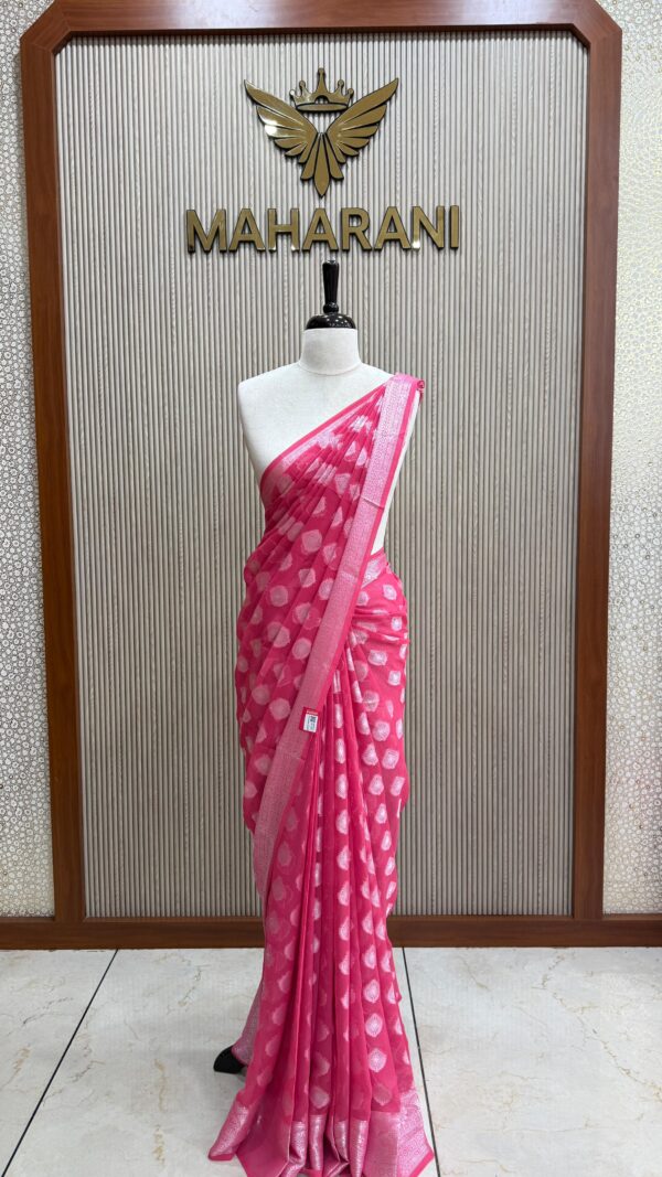 Georgette Banarasi M073 - Image 4