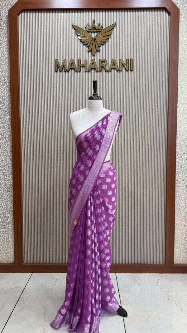 Georgette Banarasi M073 - Image 2