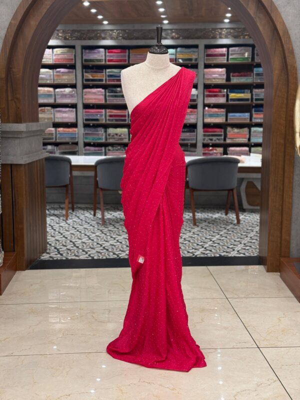 Fancy Vijithra Saree M075 - Image 19
