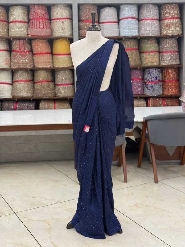 Fancy Vijithra Saree M075 - Image 15