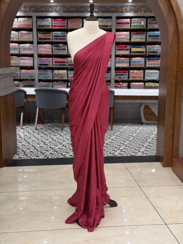 Fancy Vijithra Saree M075 - Image 14