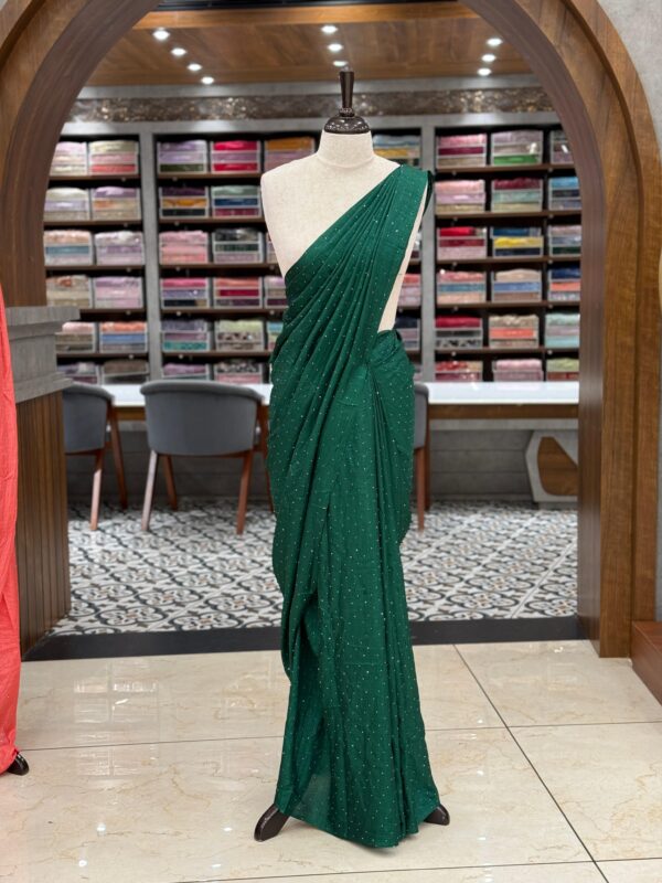 Fancy Vijithra Saree M075 - Image 12