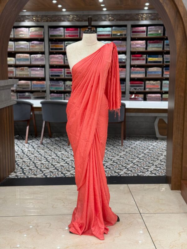 Fancy Vijithra Saree M075 - Image 11