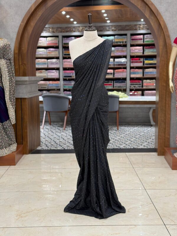 Fancy Vijithra Saree M075 - Image 4
