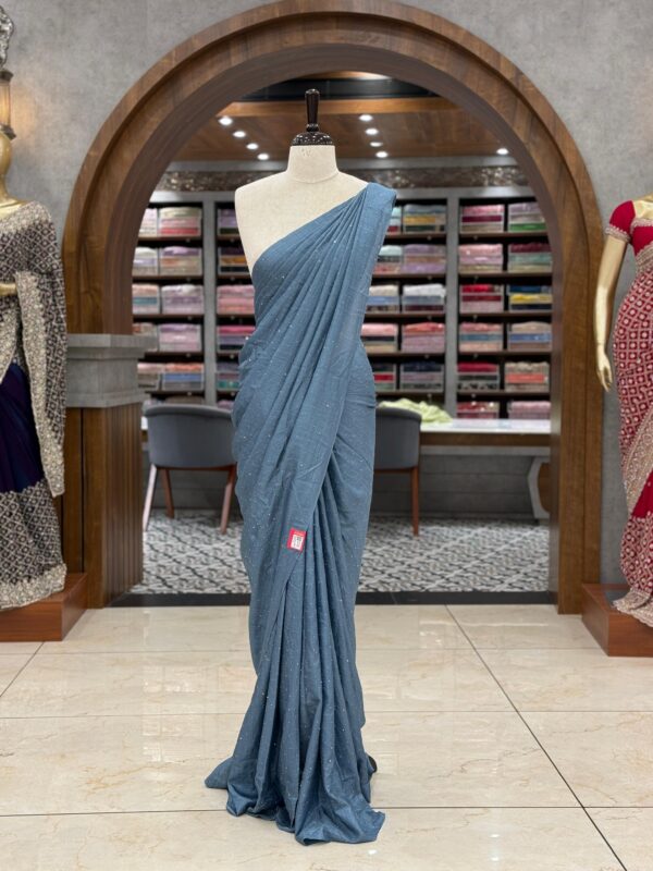 Fancy Vijithra Saree M075 - Image 3