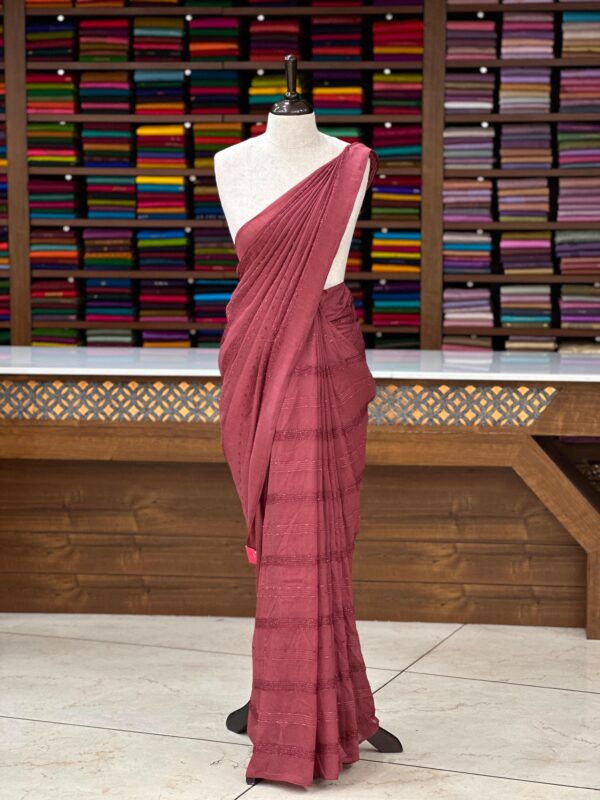 Vichithra silk saree MO93 - Image 6