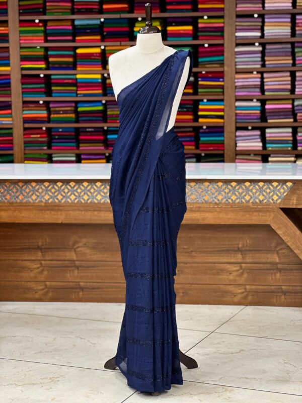 Vichithra silk saree MO93 - Image 10