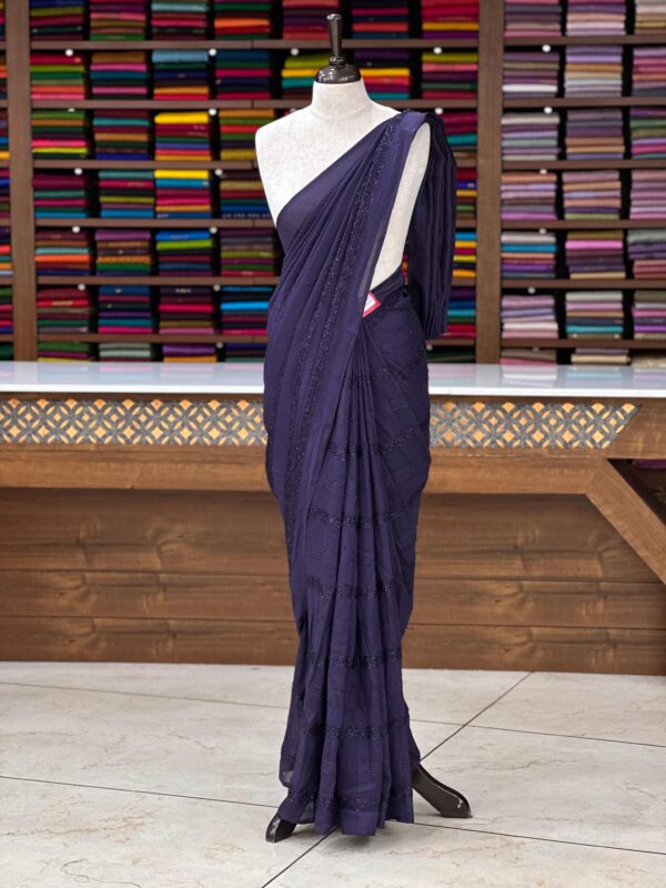 Vichithra silk saree MO93 - Image 12