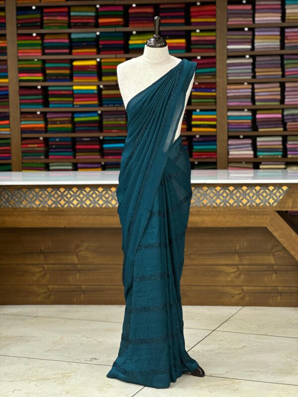 Vichithra silk saree MO93 - Image 14