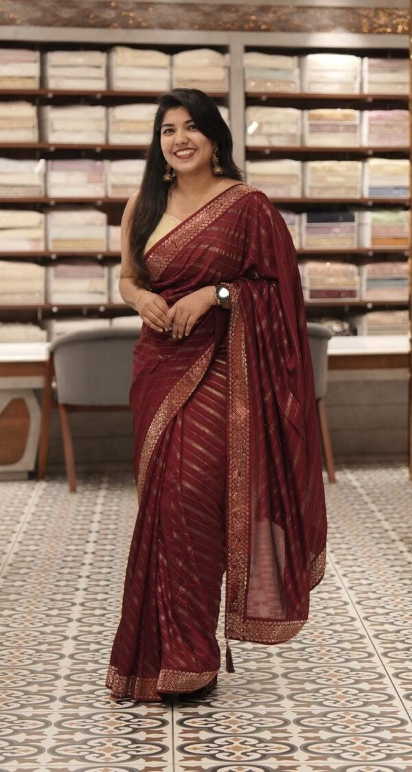 Vijithra Fancy Saree M074