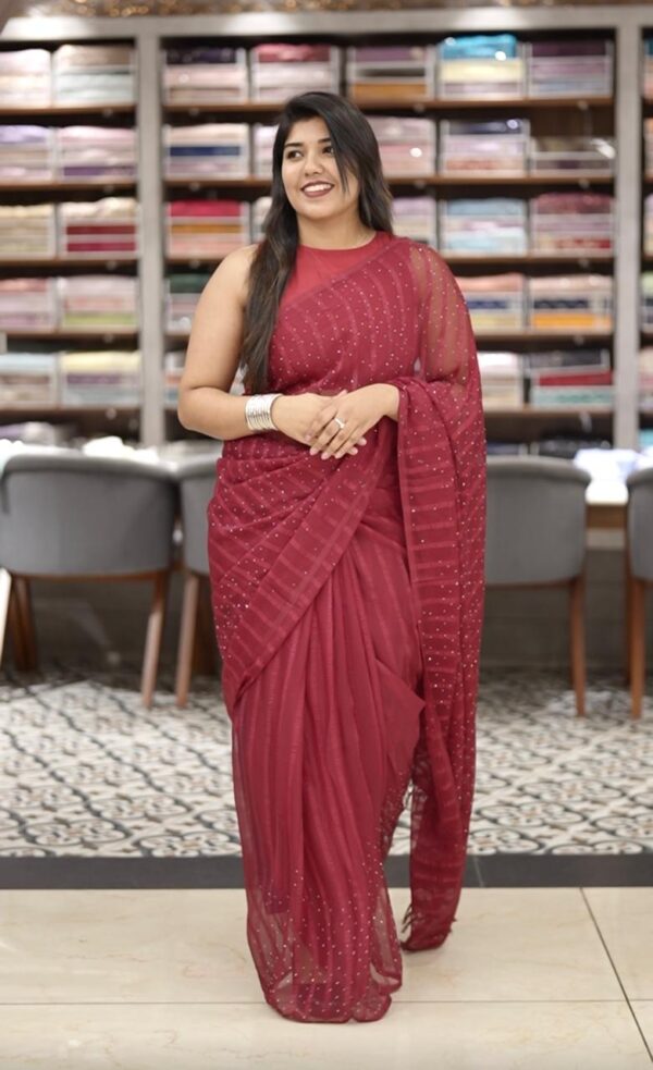 Shiffon saree MO97