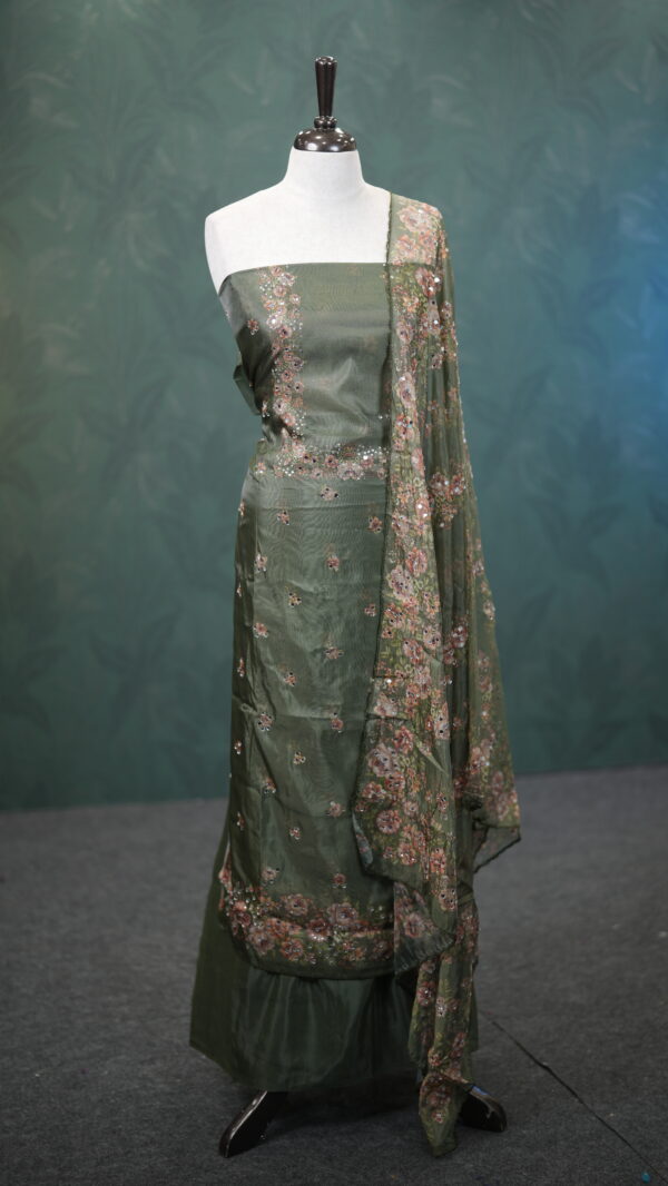 FLORAL CHURIDAR SET M122 - Image 2