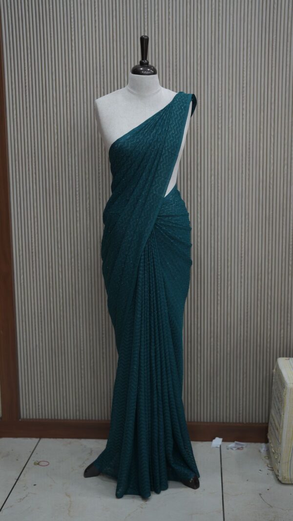 SOFT GEORGETTE SAREE M101 - Image 2