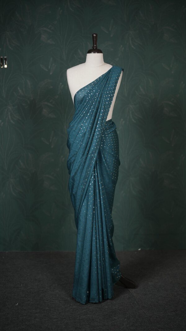 blooming saree M109 - Image 10