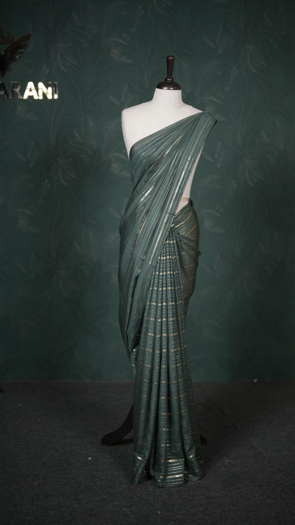 FOIL  SAREE HORIZONDAL M113 - Image 11