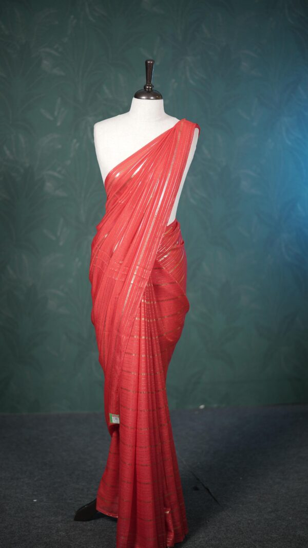 FOIL  SAREE HORIZONDAL M113 - Image 5