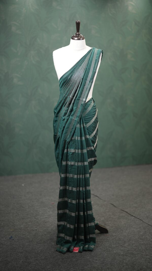 zari work vijithra saree M133 - Image 7