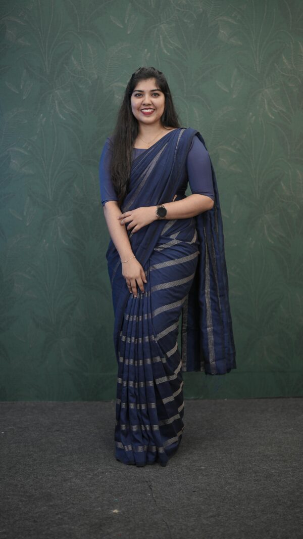 zari work vijithra saree M133 - Image 2