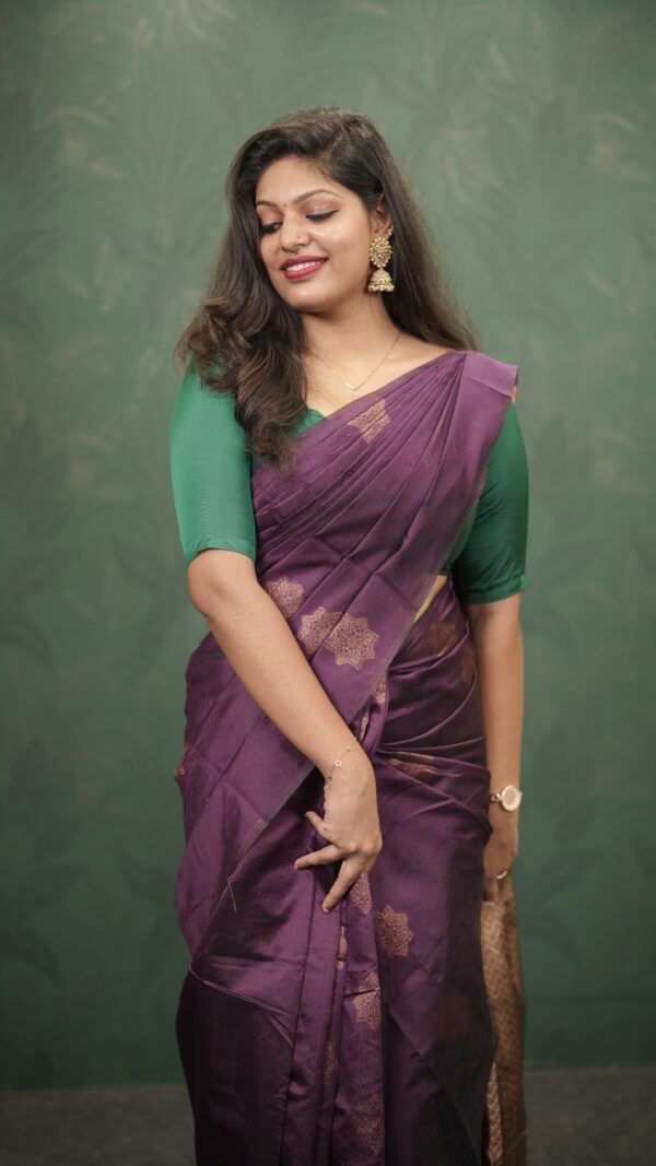 SEMI SILK SAREE M137