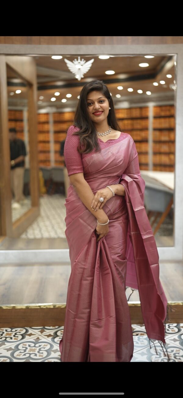 SEMI BROCADE SAREE M178