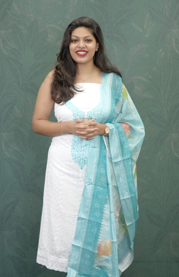 CHIKKANKARI CHURIDAR MATERIAL M138