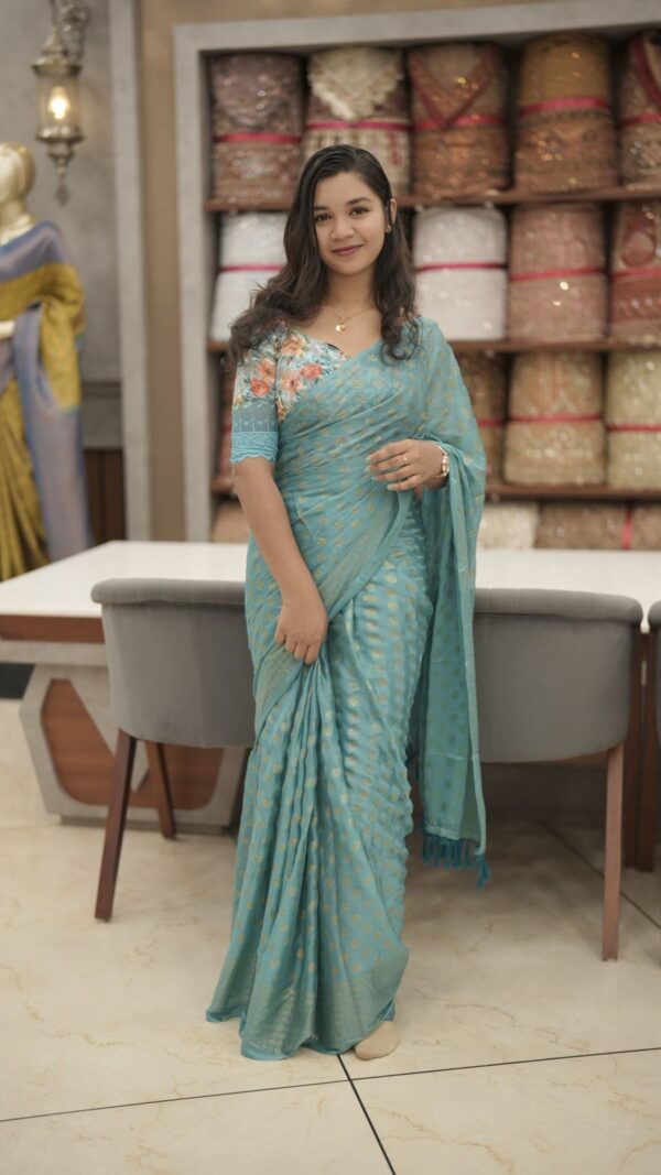 SHIMMER SAREE M249 - Image 16