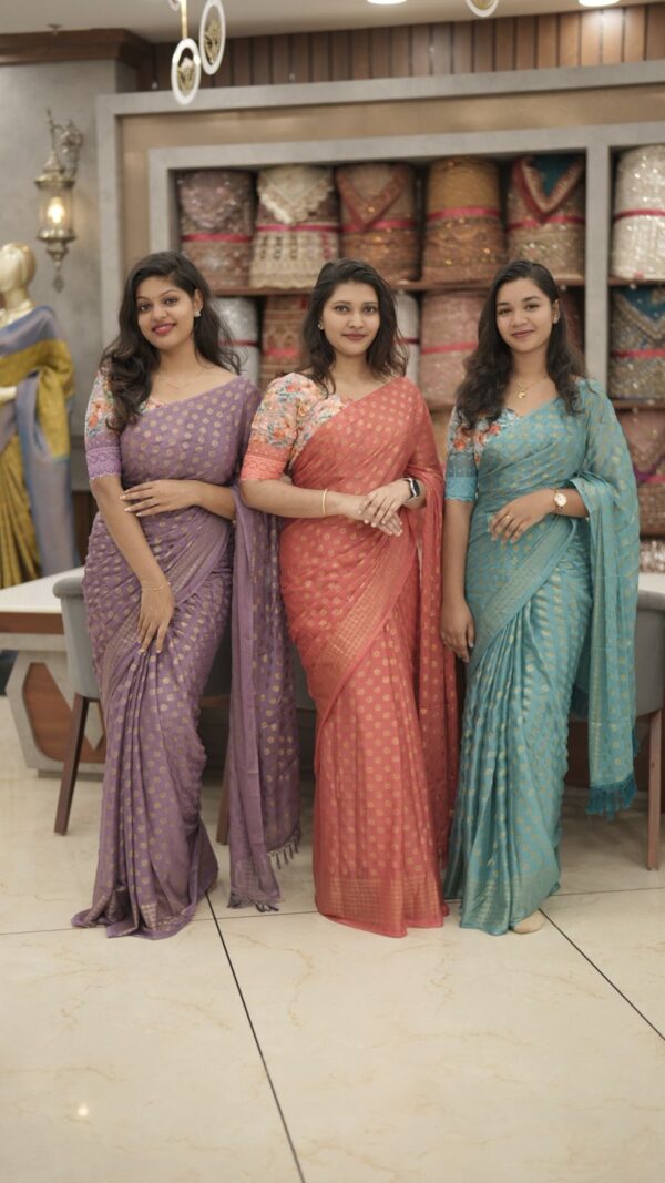 SHIMMER SAREE M249