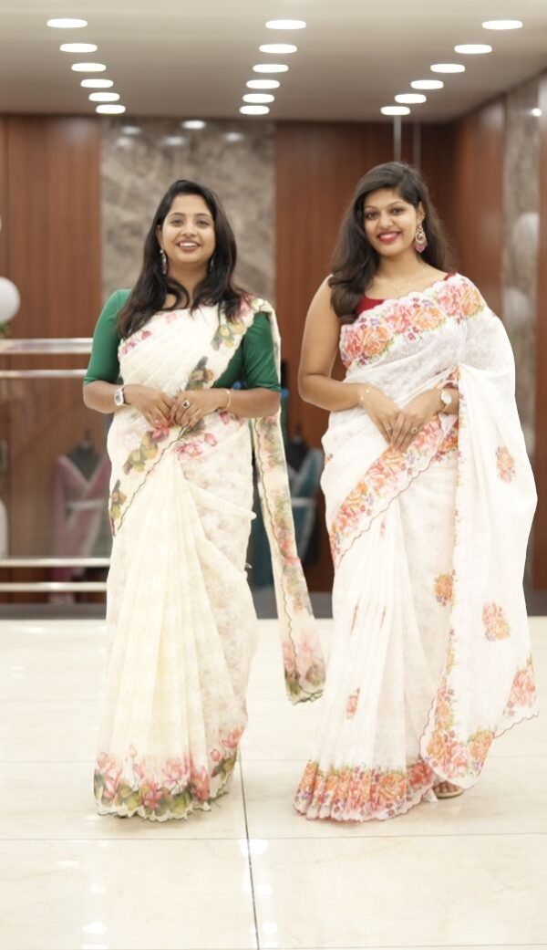 ONAM NET COTTA SAREE M256