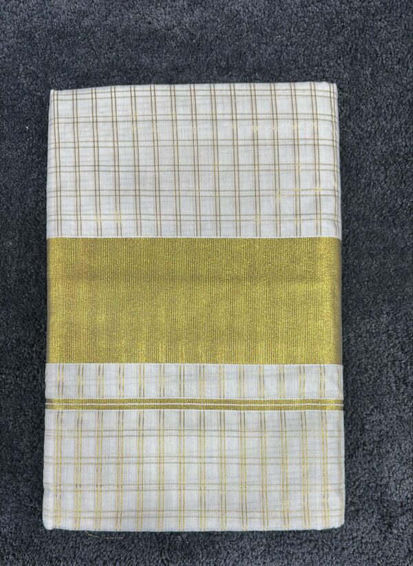 TRADITIONAL ONAM SET SAREE M263 - Image 5
