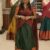 MEROON WITH GREEN