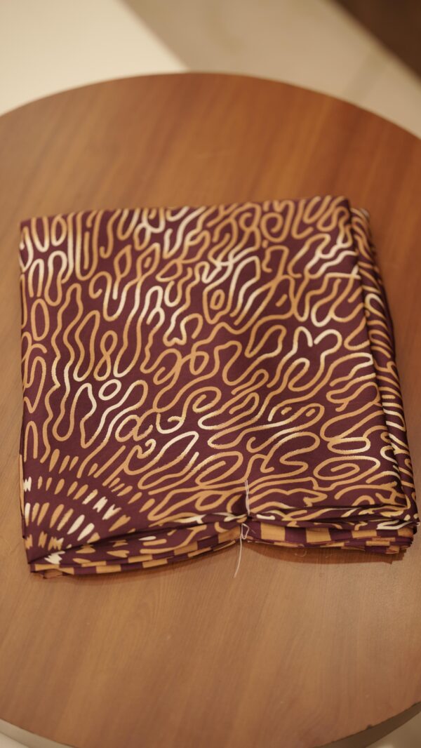 SEMI MODAL SAREE M400 - Image 8