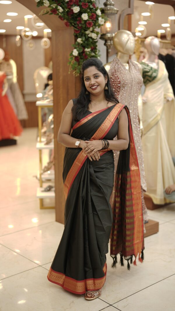 SEMI SILK SAREE M376