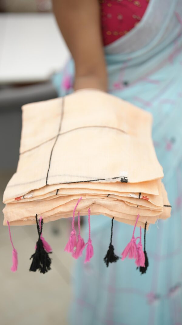 MUL MUL COTTON SAREE M424 - Image 7