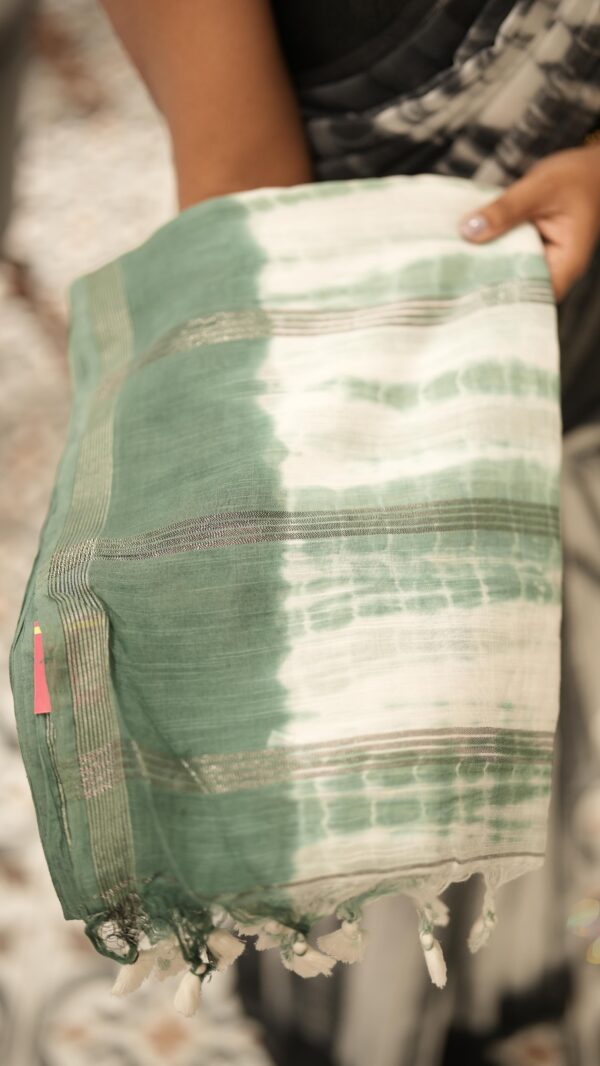MULMUL COTTON SAREE M472 - Image 3