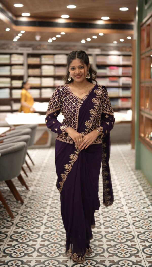 JACKET SAREE M480