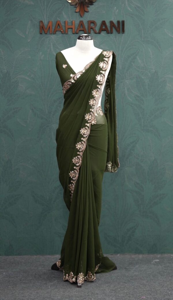 JACKET SAREE M480 - Image 5