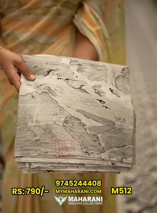 MULCOTTON SAREE M512 - Image 7