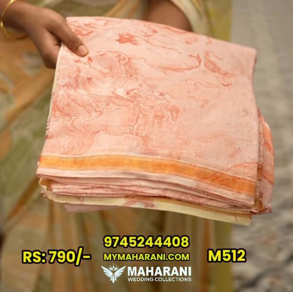 MULCOTTON SAREE M512 - Image 6