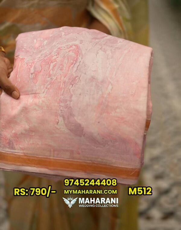 MULCOTTON SAREE M512 - Image 5