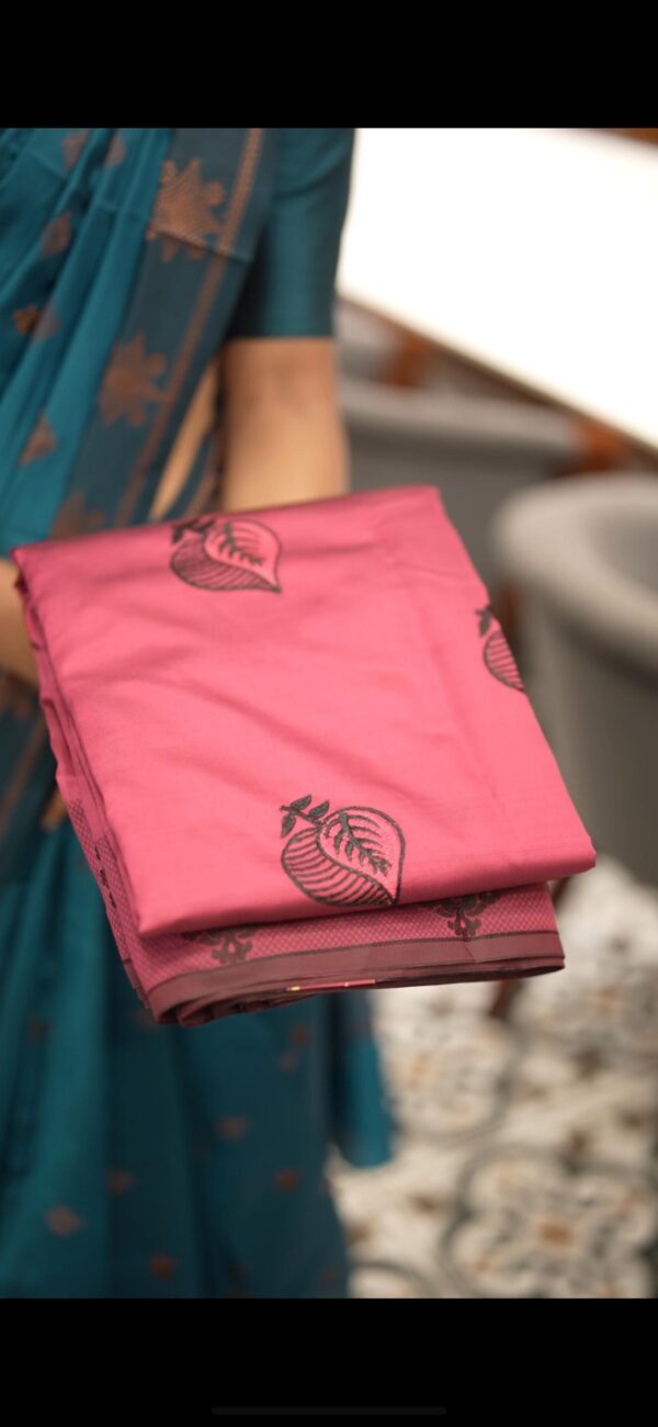 SEMI SILK SAREE M521 - Image 3