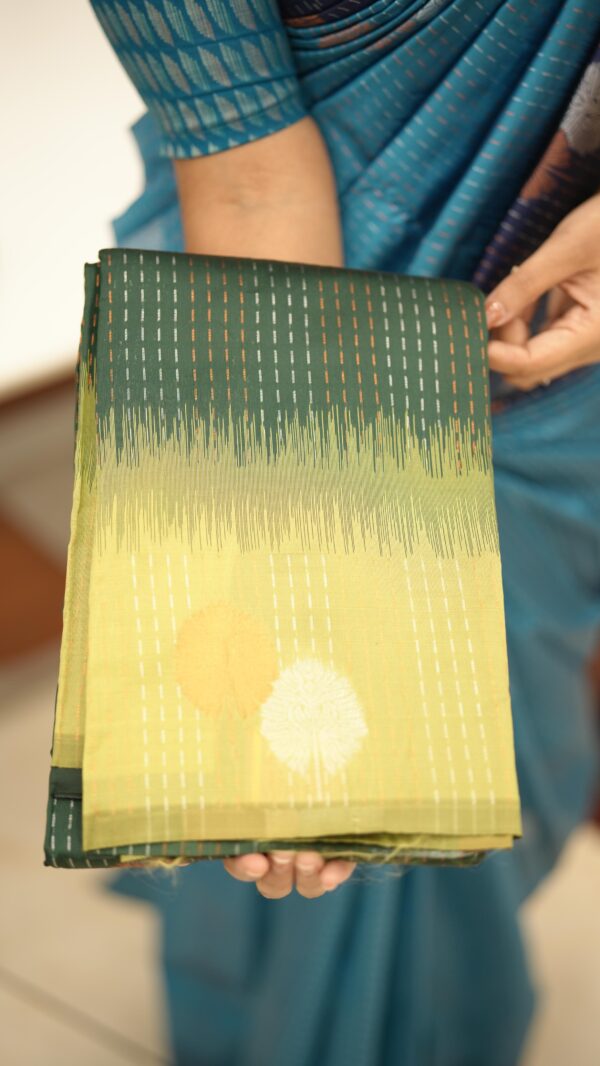 SEMI SILK SAREE M455 - Image 4
