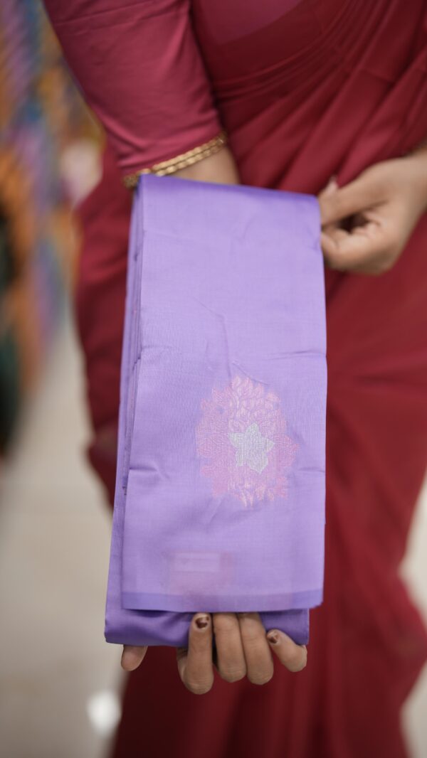 SEMI SILK SAREE M542 - Image 5